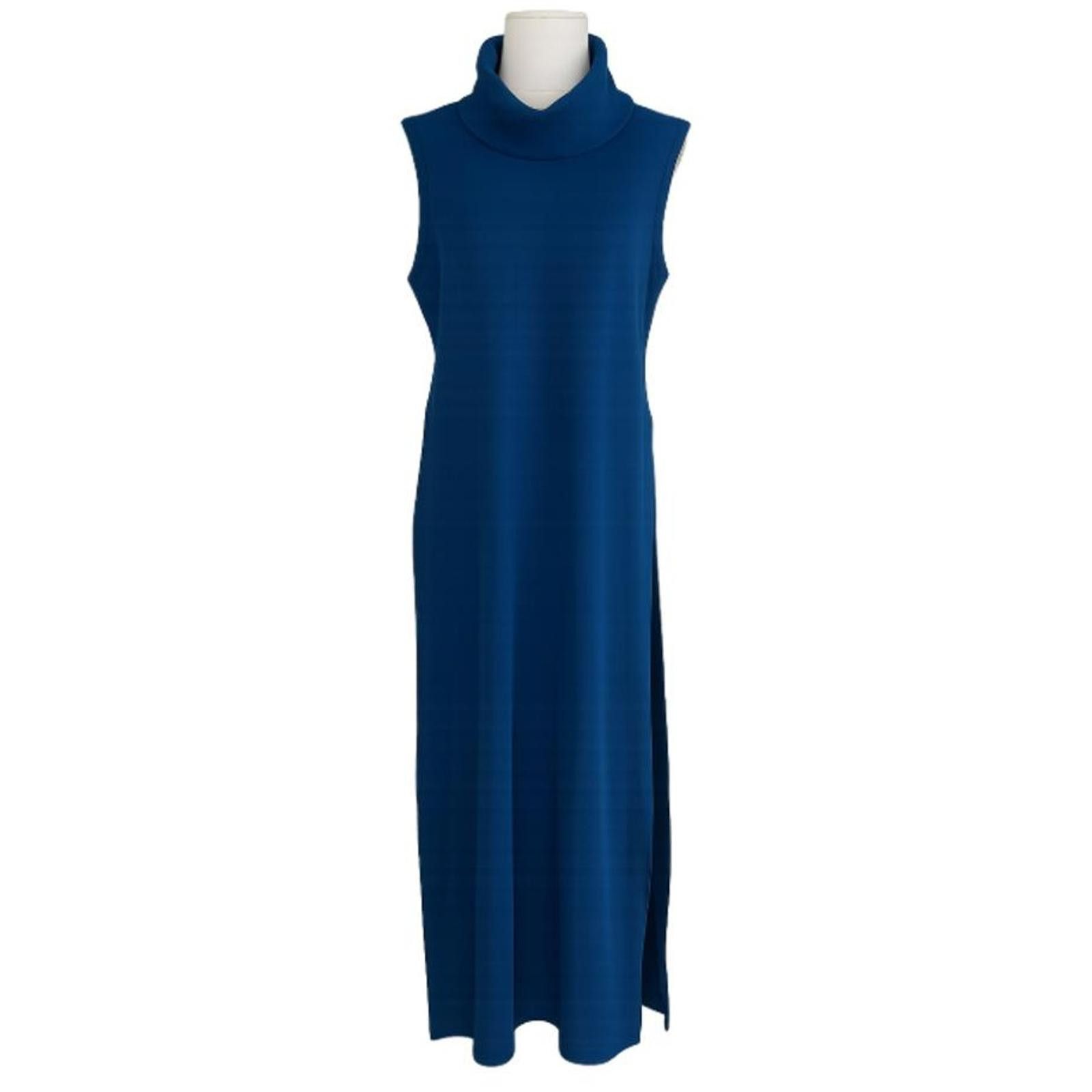 Free People Free People Blue Sleeveless Midi Dress TunicBeach Cover Up S Size ONE SIZE - 1 Thumbnail