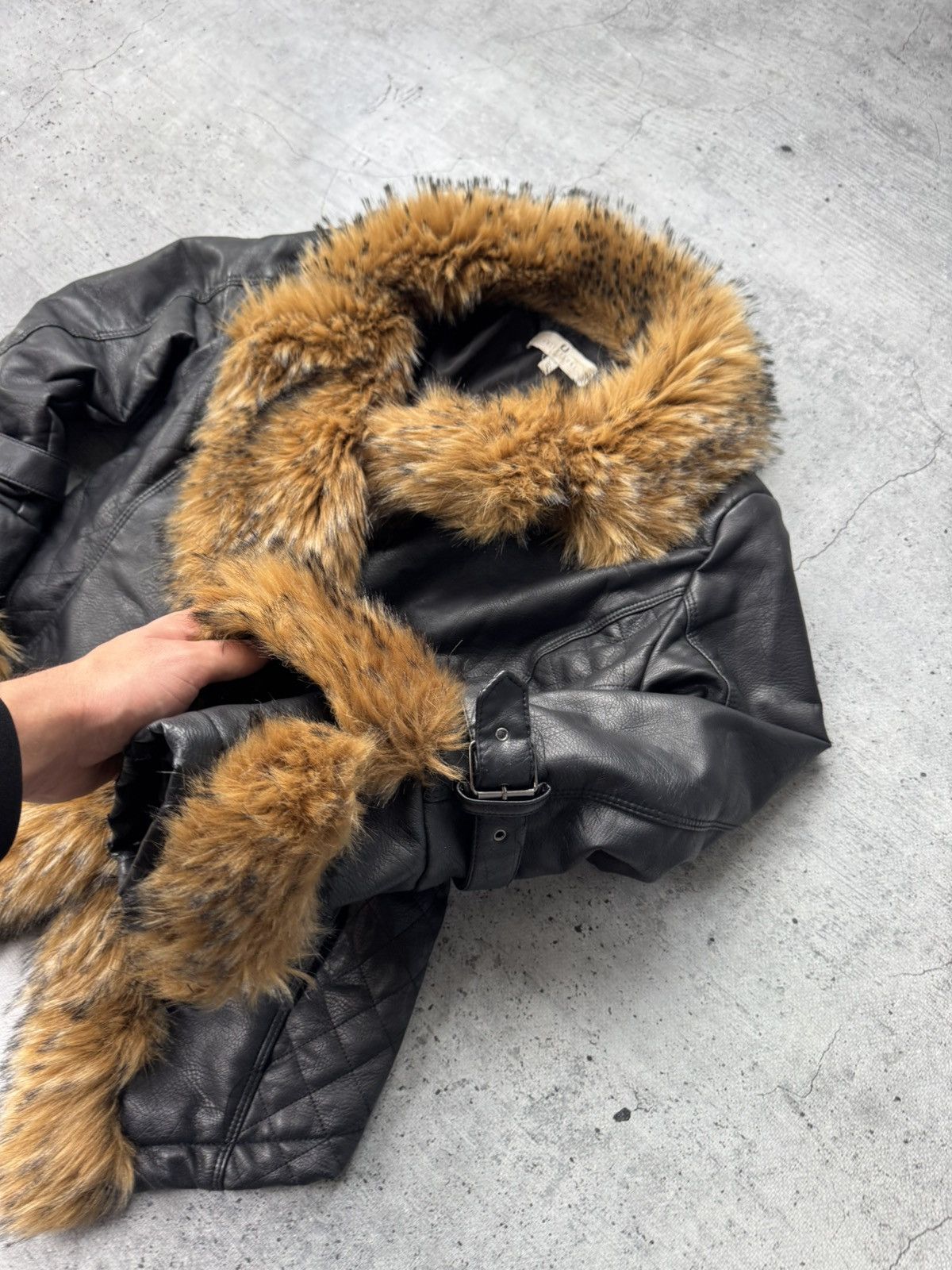 Japanese Brand VTG Avant Garde If Six Was Nine Style Fur Jacket Size US S / EU 44-46 / 1 - 4 Thumbnail