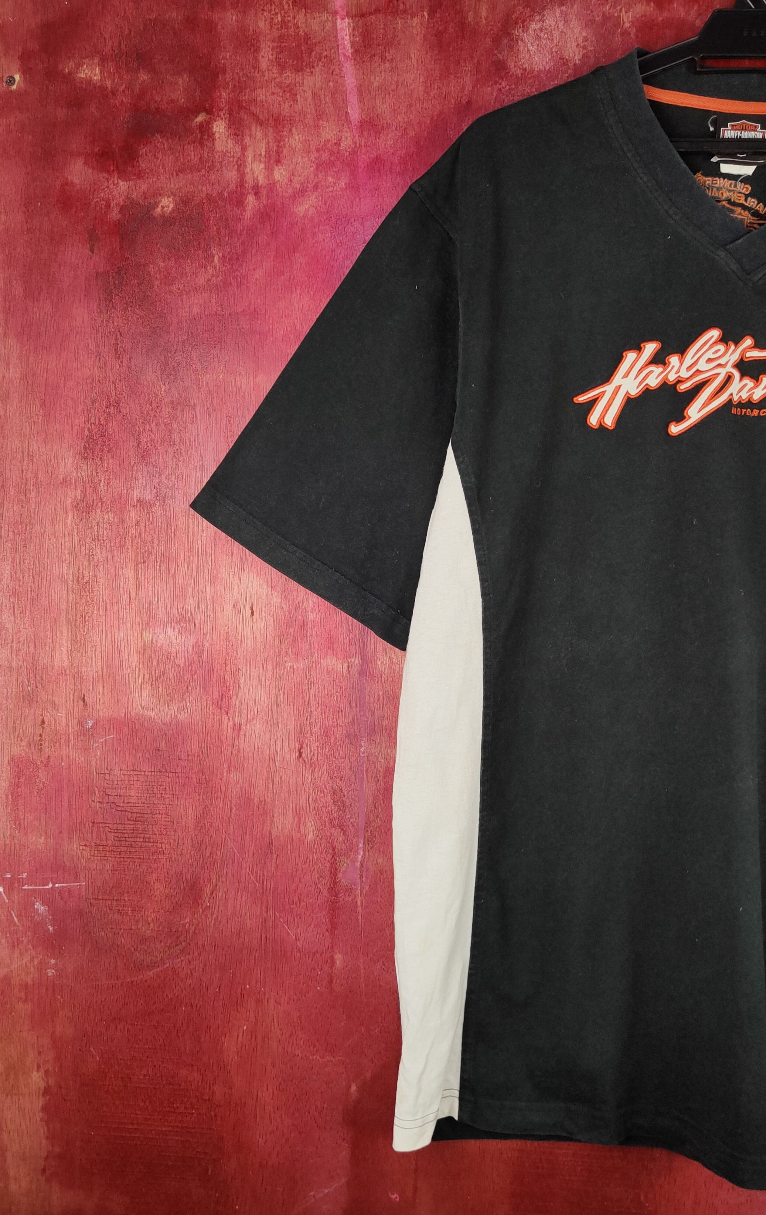 Harley Davidson Harley Davidson Black Short Sleeve T-Shirts #S2047 Size US L / EU 52-54 / 3 - 4 Thumbnail