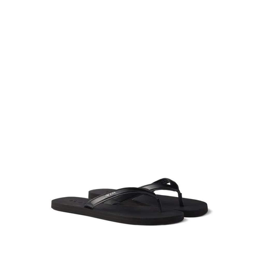 Prada Prada BLACK Sandals Size US 9 / EU 42 - 1 Thumbnail