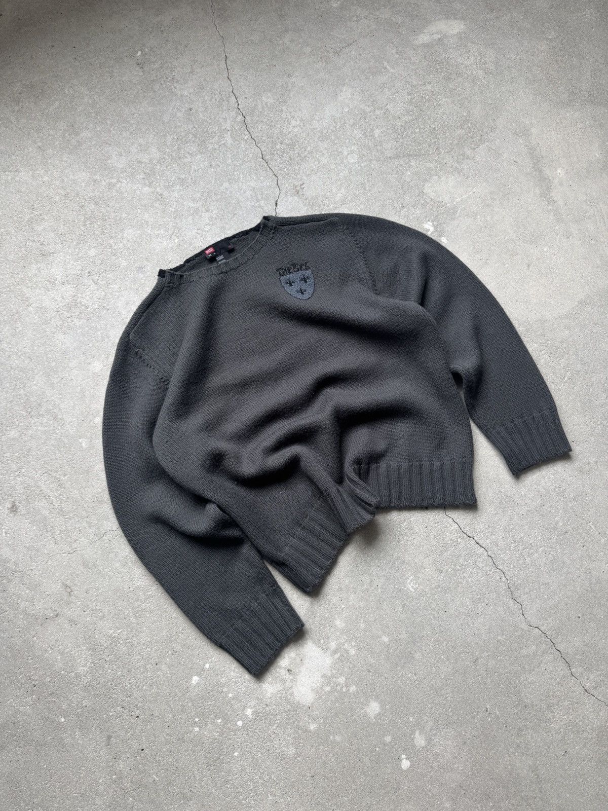 Diesel Vintage Diesel Wool Sweater Size US M / EU 48-50 / 2 - 2 Thumbnail