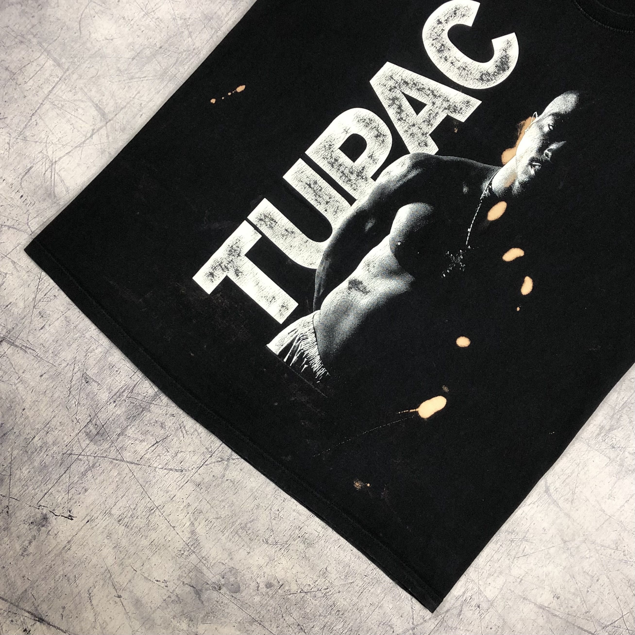 Rap Tees Tupac Shakur 2PAC Custom Rap Tee Size US M / EU 48-50 / 2 - 8 Thumbnail
