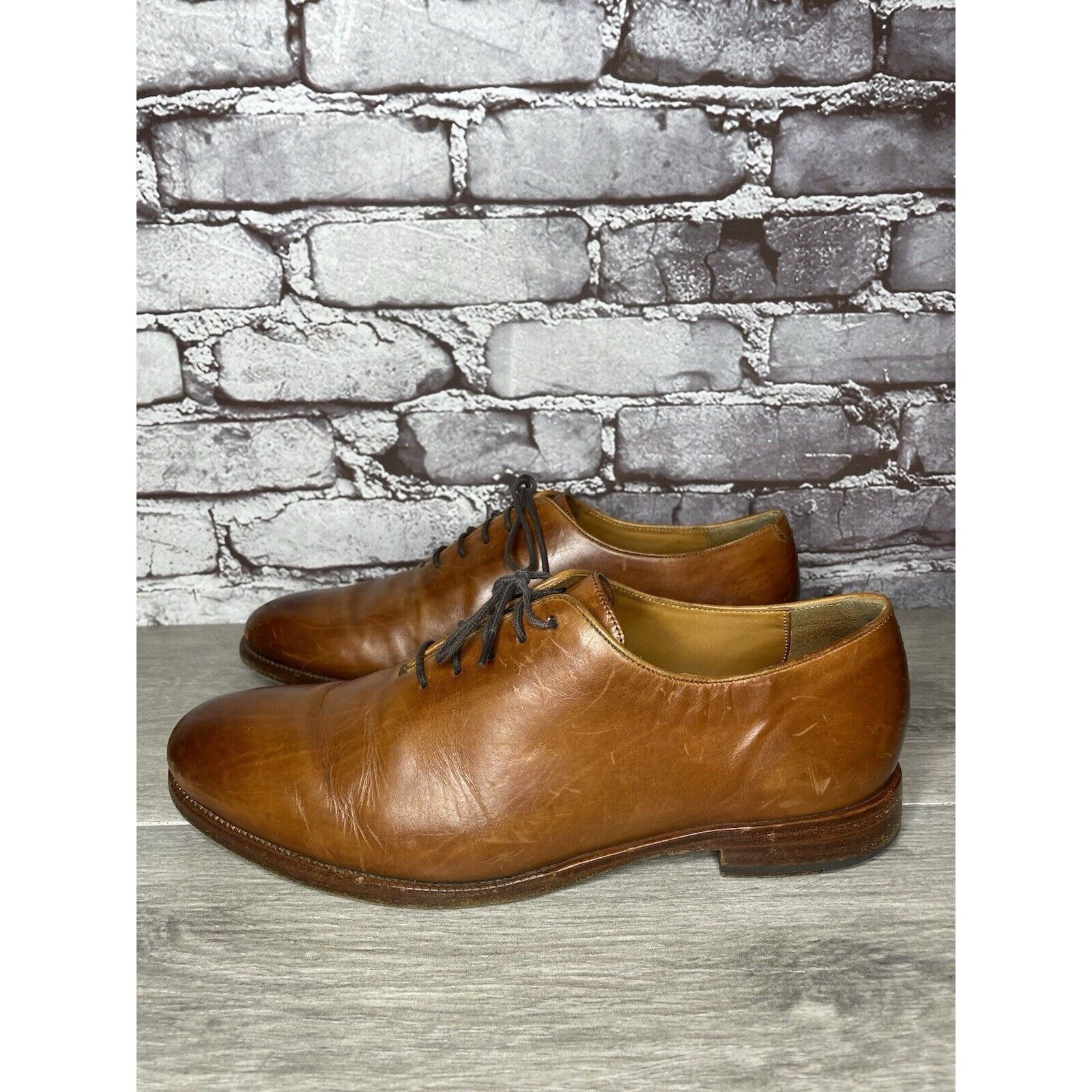 Cole Haan Cole Haan AMERICAN CLASSICS Mahogany Brown Leather Oxfords D Size US 8.5 / EU 41-42 - 1 Thumbnail