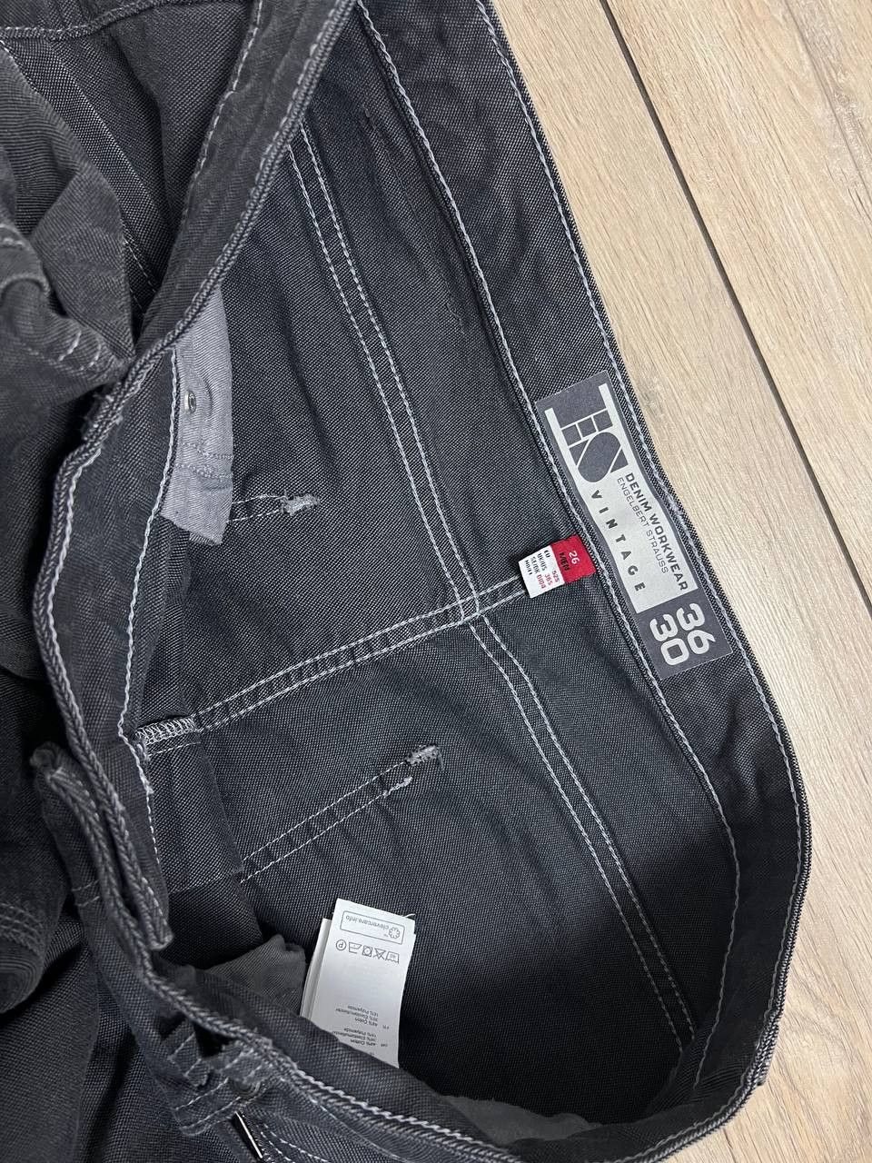 Other Engelbert Strauss Vintage Denim Pants Trousers Workwear Size US 36 / EU 52 - 3 Thumbnail