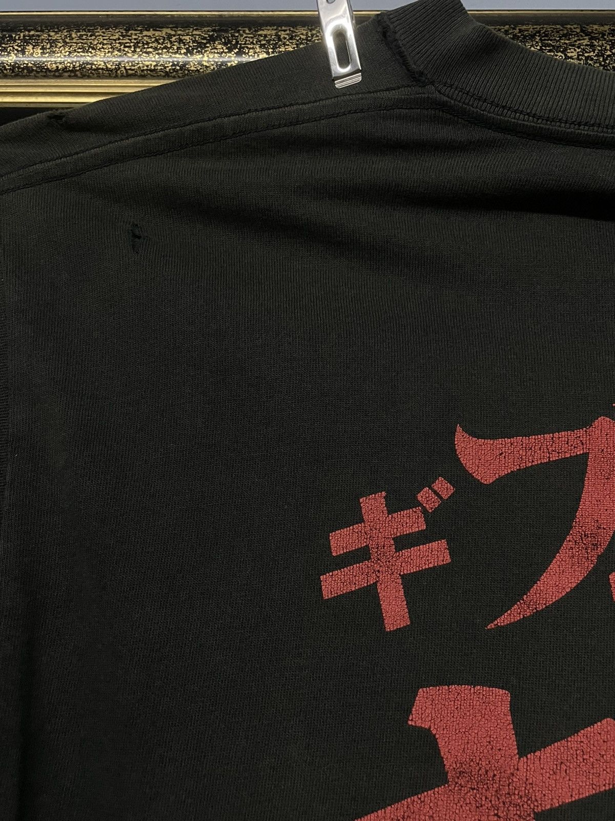 Japanese Brand Vintage 1990s Japan Designer Aristrist Ask Him War Sunfaded Size US M / EU 48-50 / 2 - 8 Thumbnail