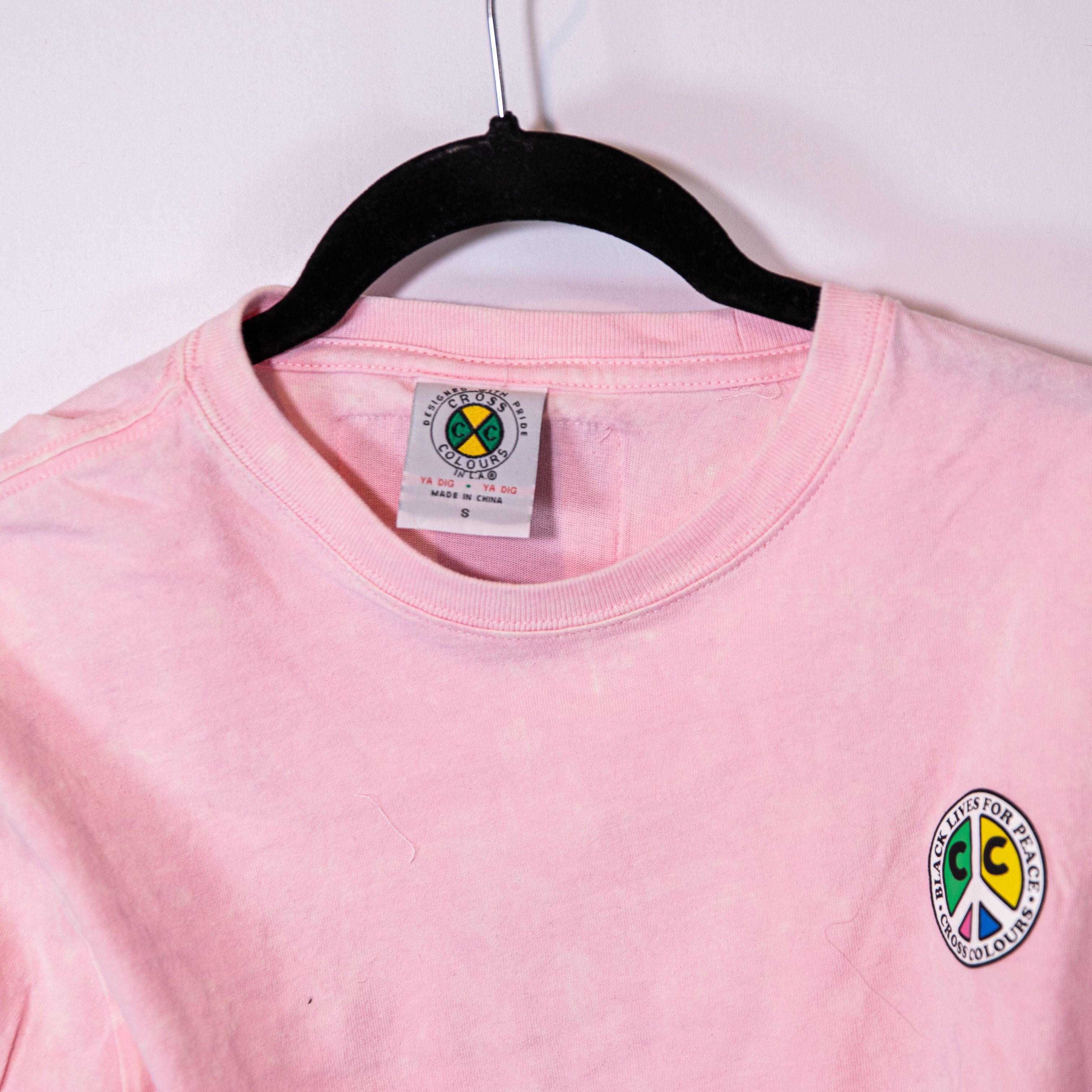 Cross Colours Cross Colours Black Lives For Peace Crew Neck Size S / US 4 / IT 40 - 2 Thumbnail