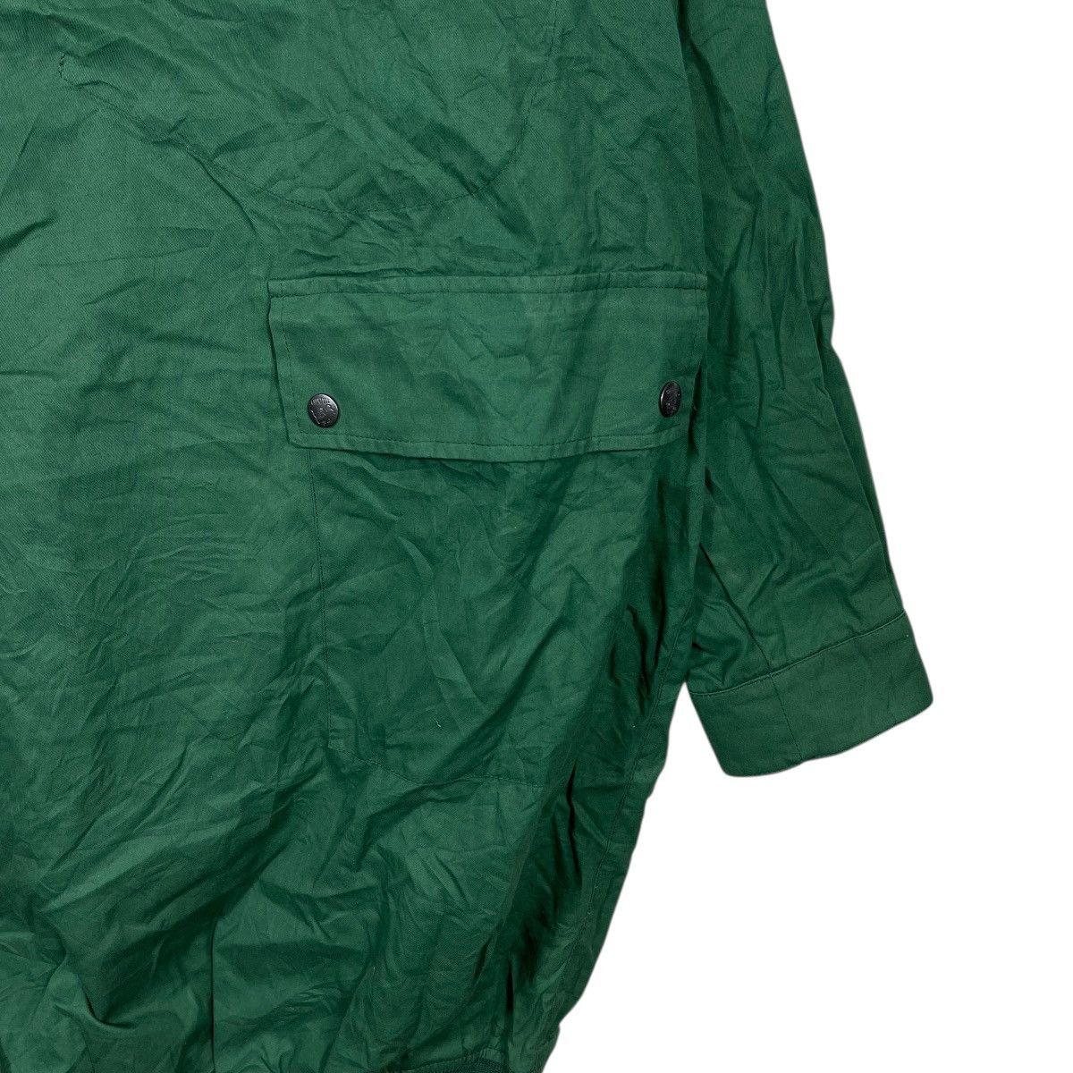 Vintage Vintage Grenfell Smock Jacket Green Hooded Anorak Size US XXL / EU 58 / 5 - 6 Thumbnail