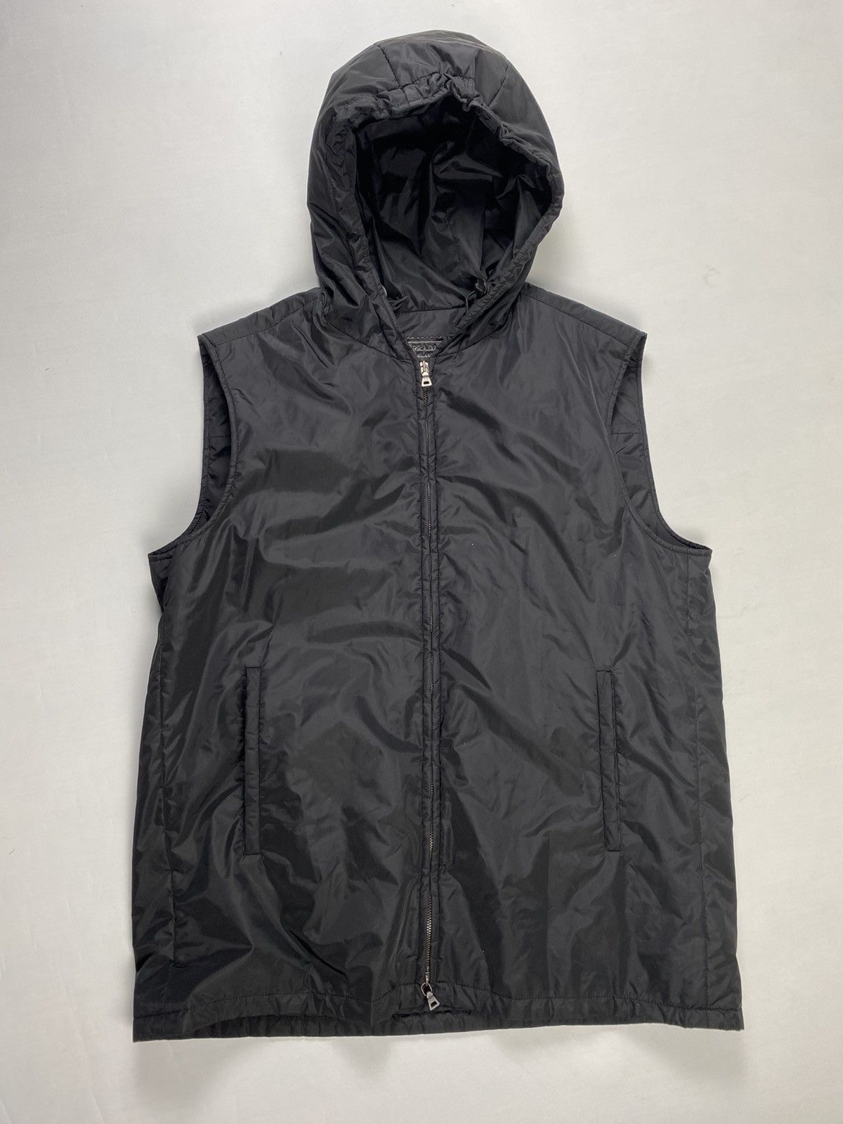 Prada Prada Leather Jacket, Coat + Neylon Vest Size US XL / EU 56 / 4 - 16 Thumbnail