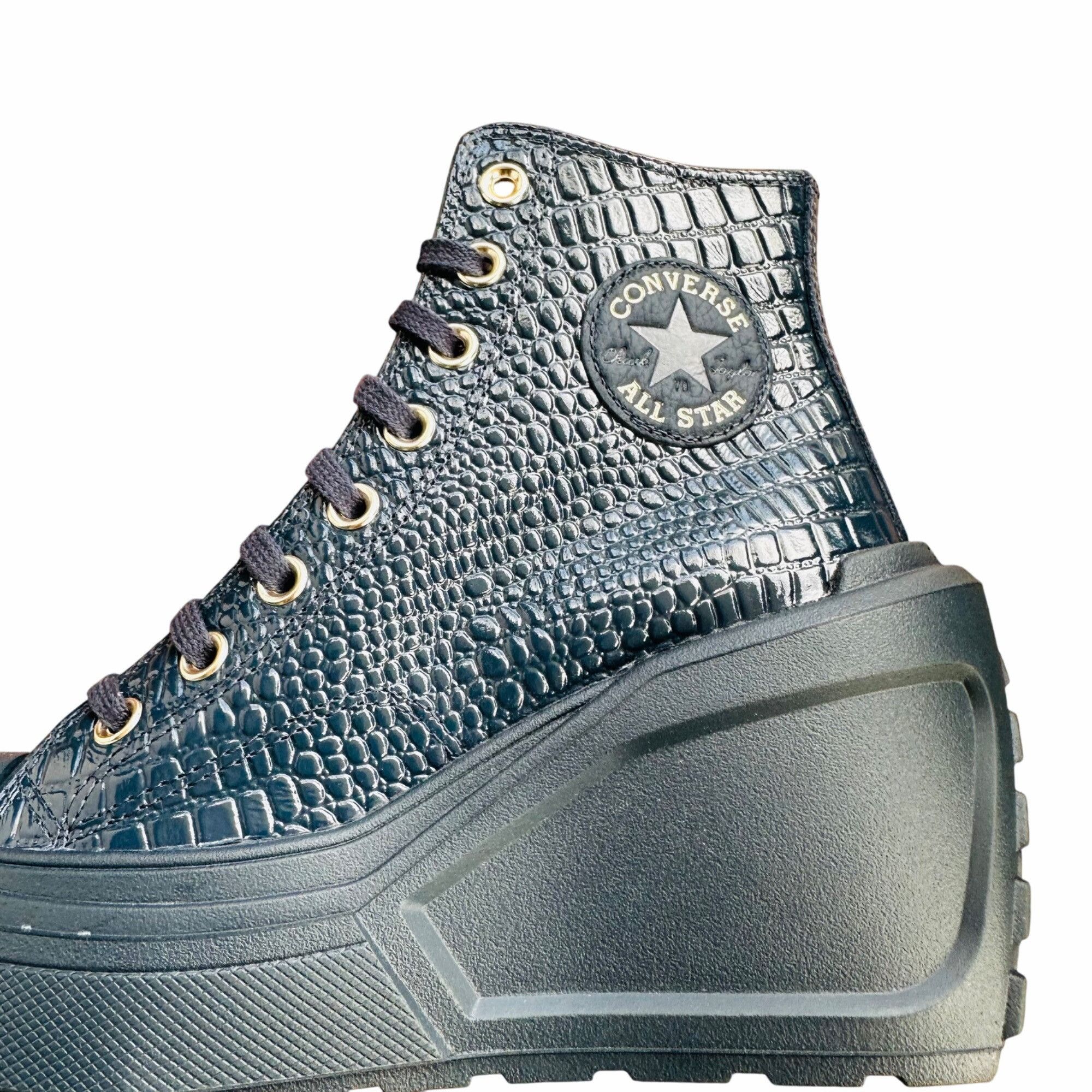 Converse ✨Converse Chuck 70 De Luxe Wedge Platform Leather Sz 7 Women Size US 7 / IT 37 - 6 Thumbnail