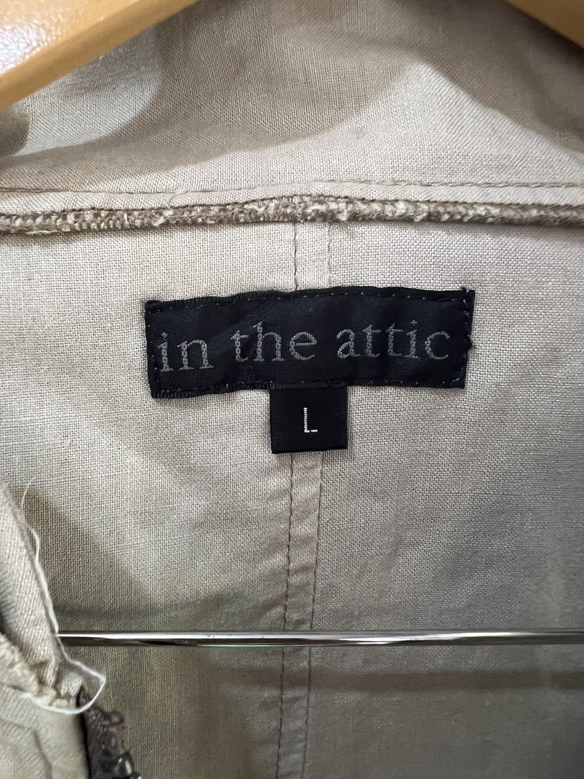 In The Attic 🔥Rare In The Attic Zipper Vest Size US S / EU 44-46 / 1 - 13 Thumbnail