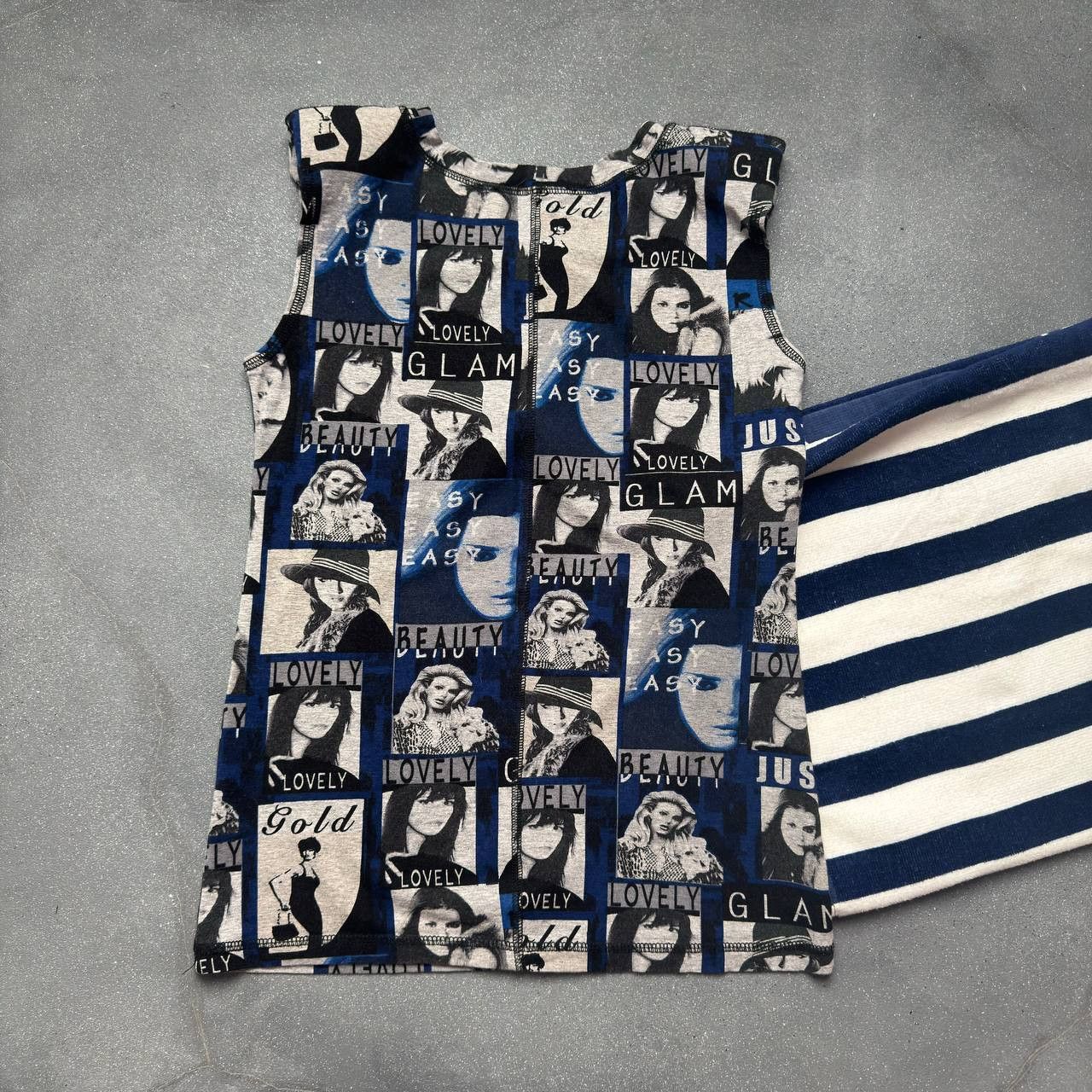 Japanese Brand × Vintage Amazing Vintage Sexy Girls Printed Tank Top Size M / US 6-8 / IT 42-44 - 7 Thumbnail
