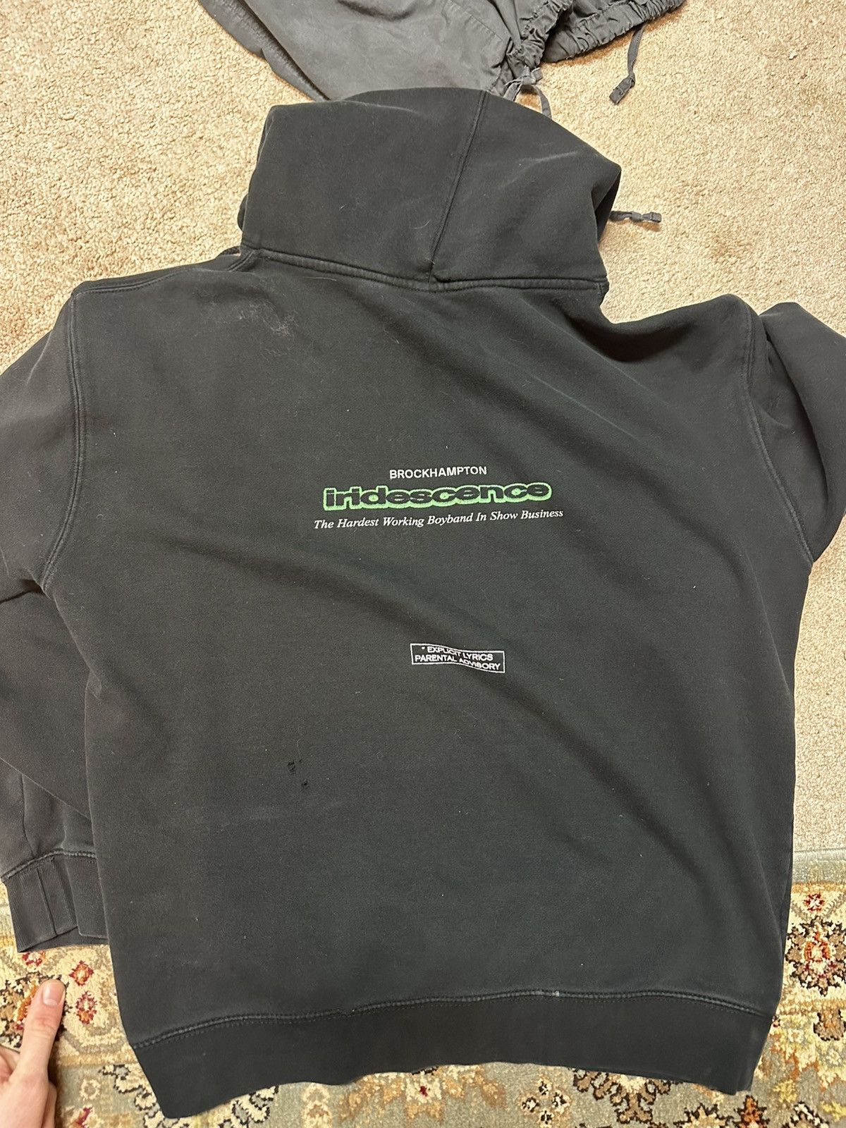 Brockhampton Brockhampton iridescence Jabari Hoodie size L Size US L / EU 52-54 / 3 - 6 Thumbnail