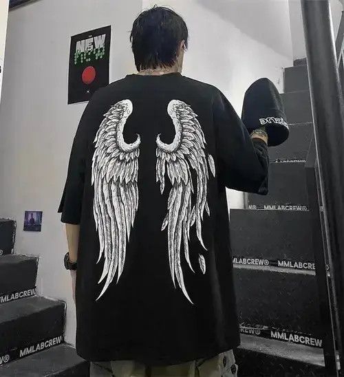 Japanese Brand Moon Furious Printed Tshirt Size US L / EU 52-54 / 3 - 3 Thumbnail