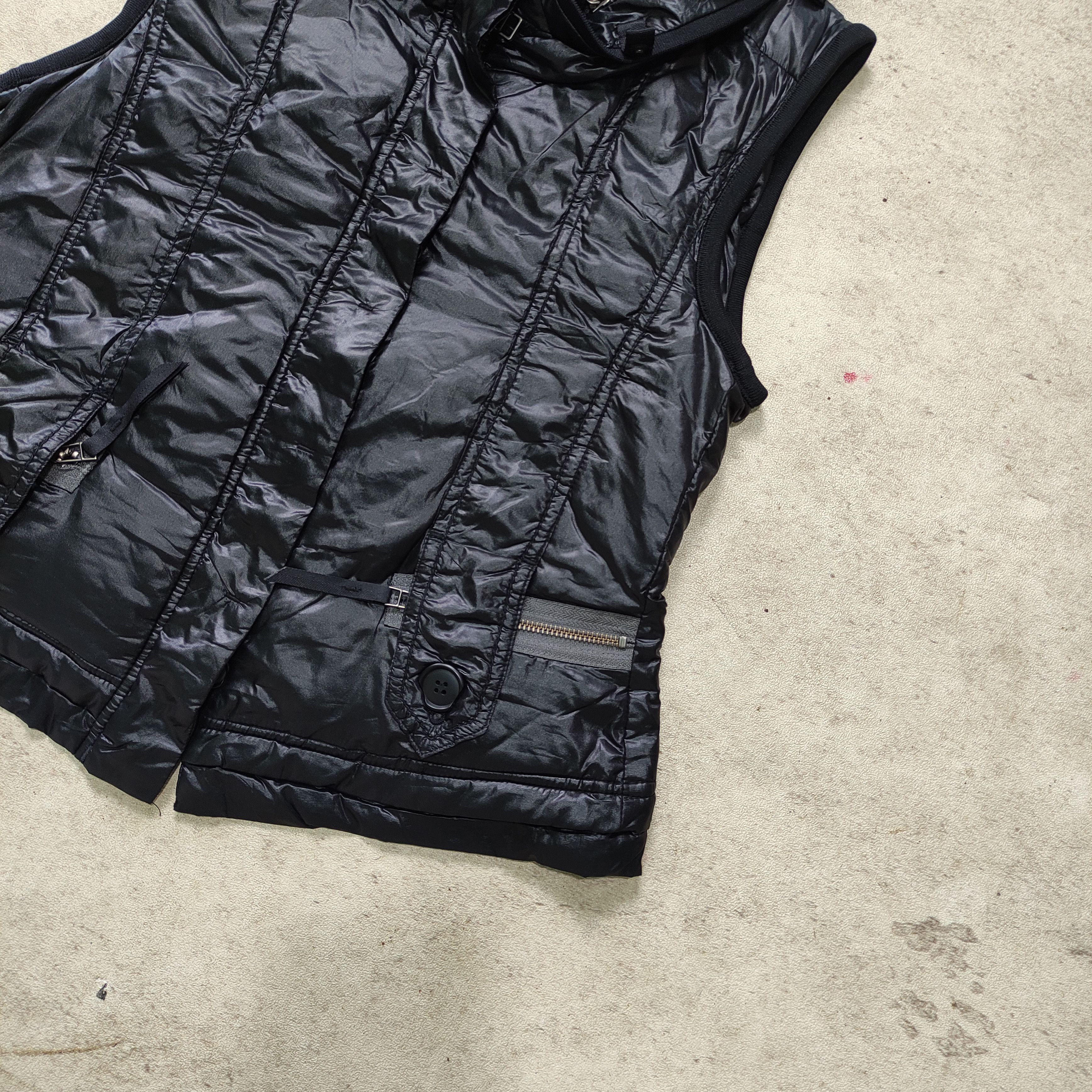 Le Grande Bleu (L.G.B.) Marithe Francois Girbaud puffer vest Bono 2000s Size US M / EU 48-50 / 2 - 8 Thumbnail