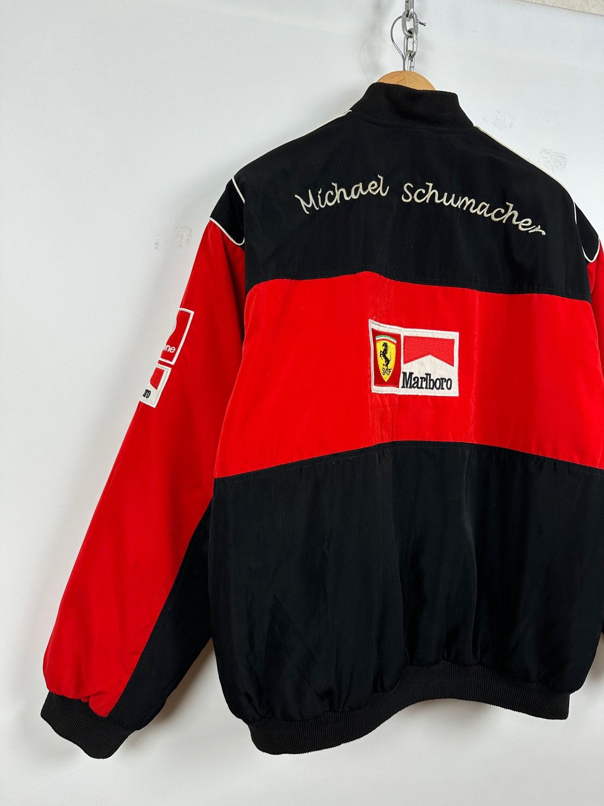 Ferrari Vintage Ferrari Michael Schumacher F1 Marlboro Racing Jacket Size US XL / EU 56 / 4 - 10 Thumbnail