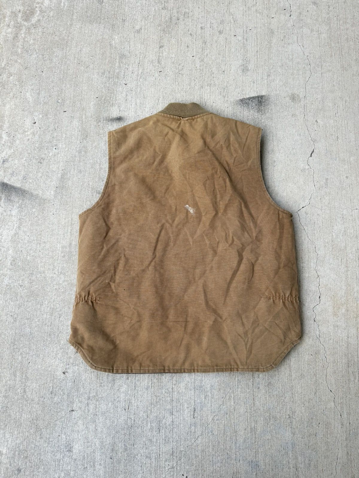 Carhartt × Vintage Vintage khaki carhartt vest Size US XL / EU 56 / 4 - 2 Thumbnail