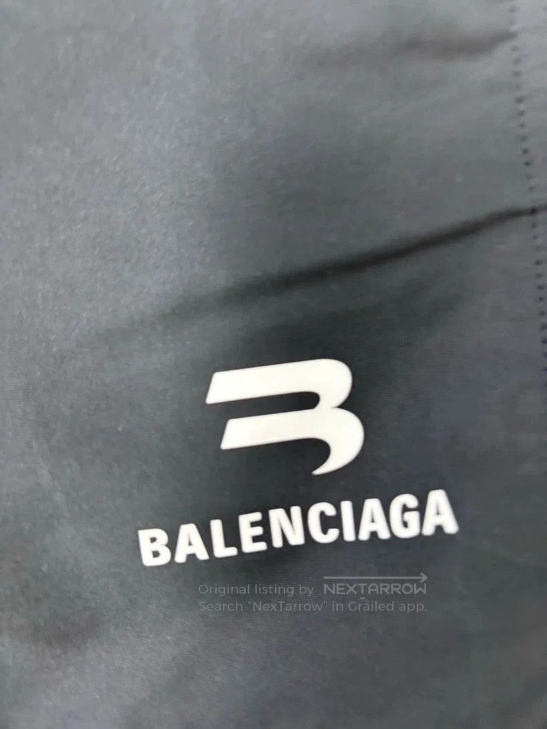 Balenciaga Balenciaga Sport B Black Athletic Shorts. Size US 30 / EU 46 - 3 Thumbnail