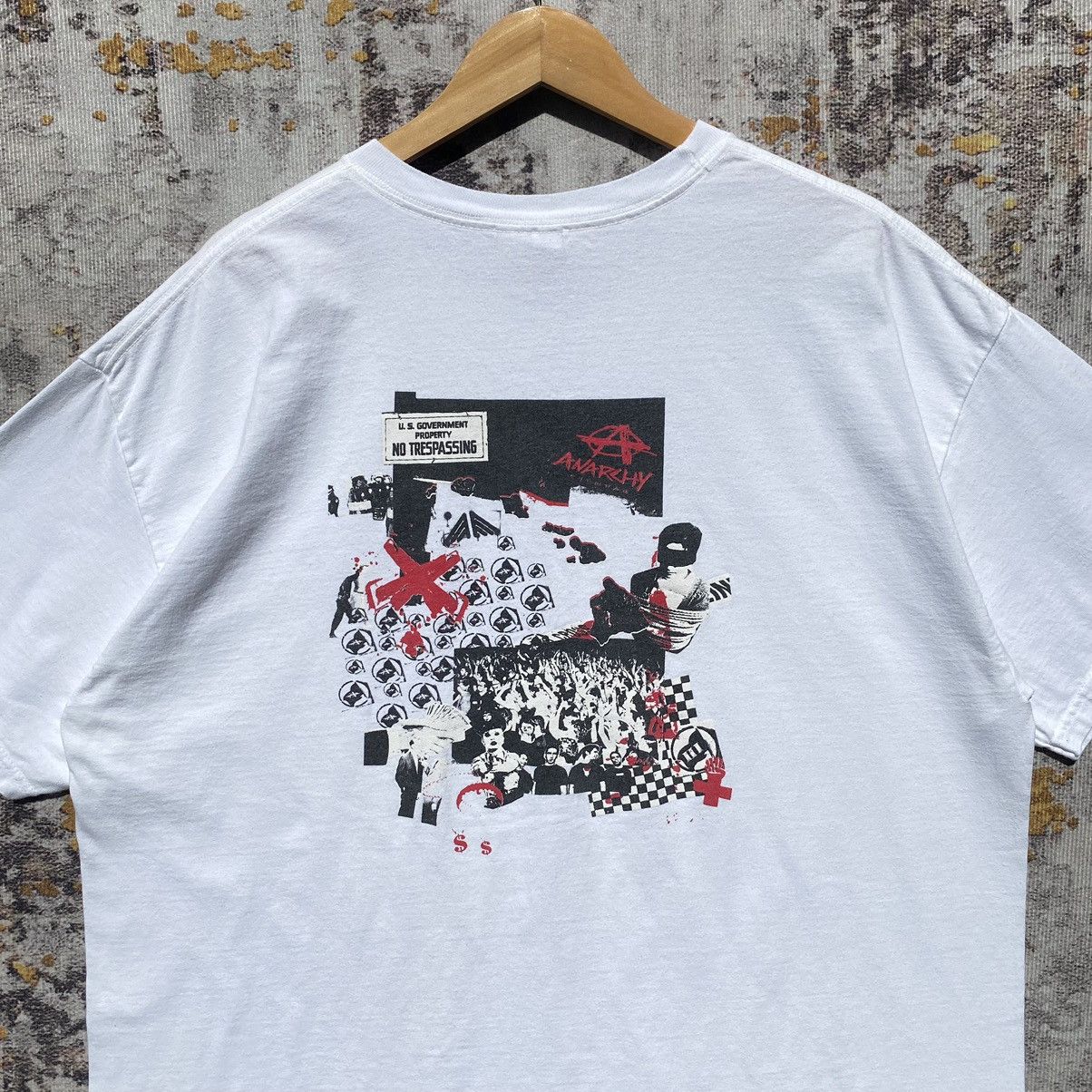 Vintage 💥Rare💥Vintage Local Motion Anarchy Shirt Anarchy Government Size US XL / EU 56 / 4 - 7 Thumbnail