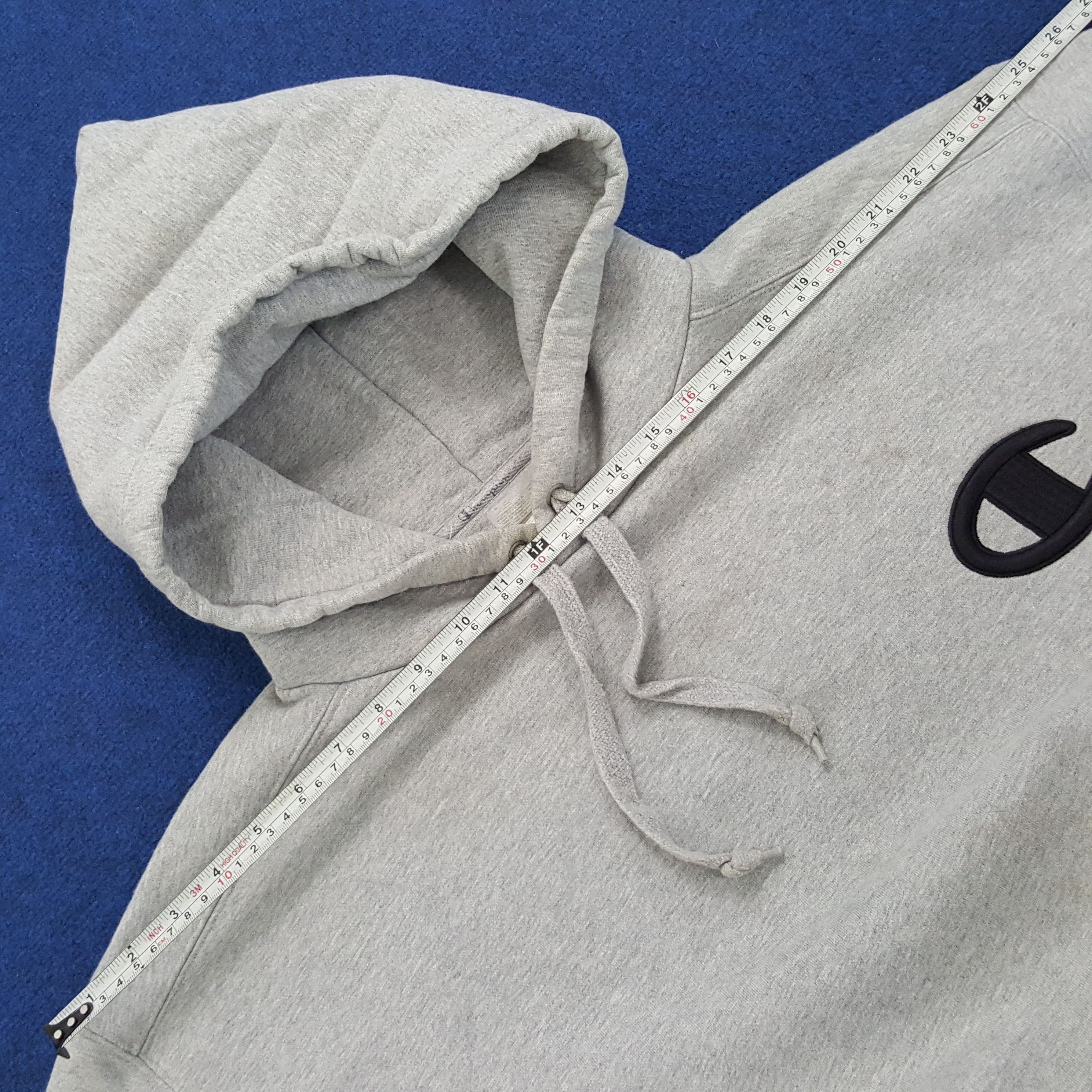 Champion × Vintage Vintage Champion Embroidered Logo Plain Hoodies Size US XXL / EU 58 / 5 - 12 Thumbnail