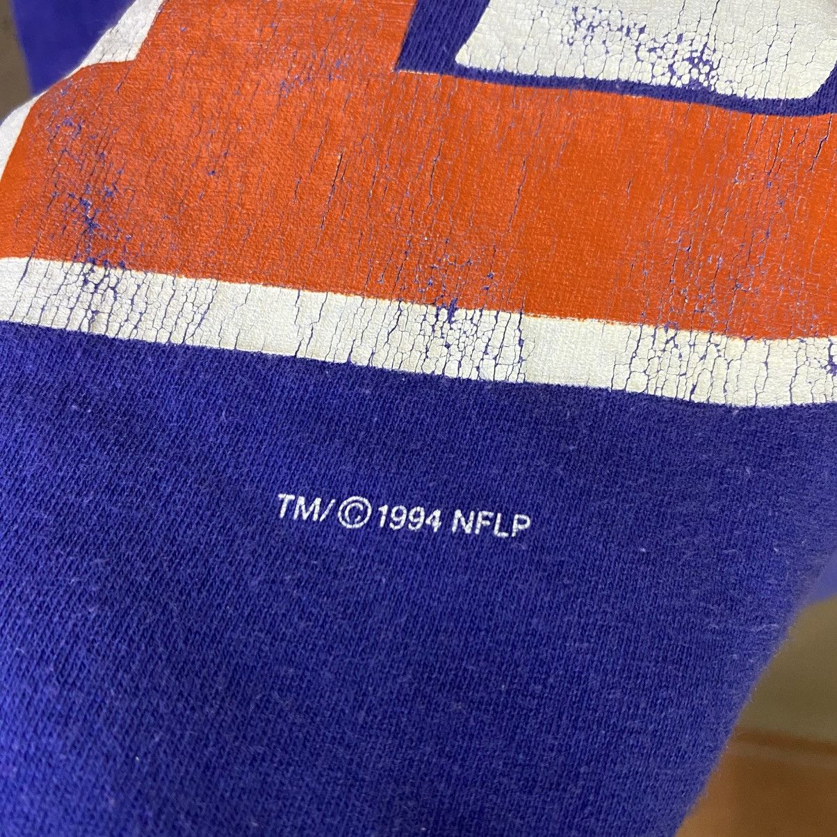 NFL Vintage 1994 NFL DENVER BRONCOS T-shirt Size US M / EU 48-50 / 2 - 3 Thumbnail