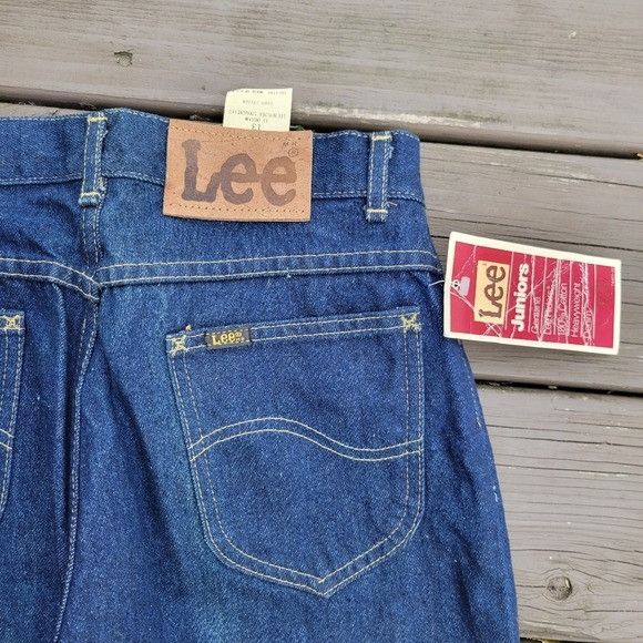 Lee Vintage 90s y2k Lee Jr Rider Straight High Rise Waisted Long Size 30" / US 8 / IT 44 - 5 Thumbnail