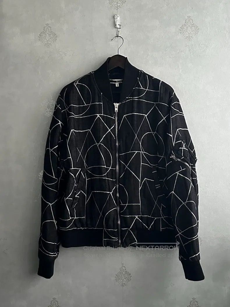 Alexander McQueen Alexander Mcqueen Geometric pattern cotton jacket Size US M / EU 48-50 / 2 - 2 Thumbnail