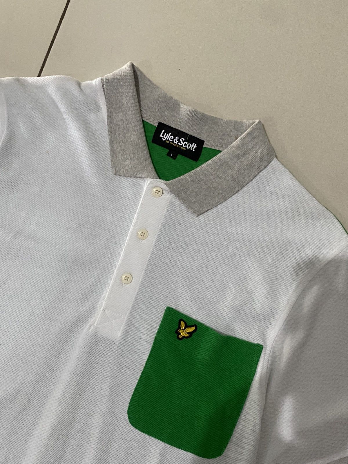 Lyle & Scott Lyle&scoot vintage polo Size US L / EU 52-54 / 3 - 3 Thumbnail