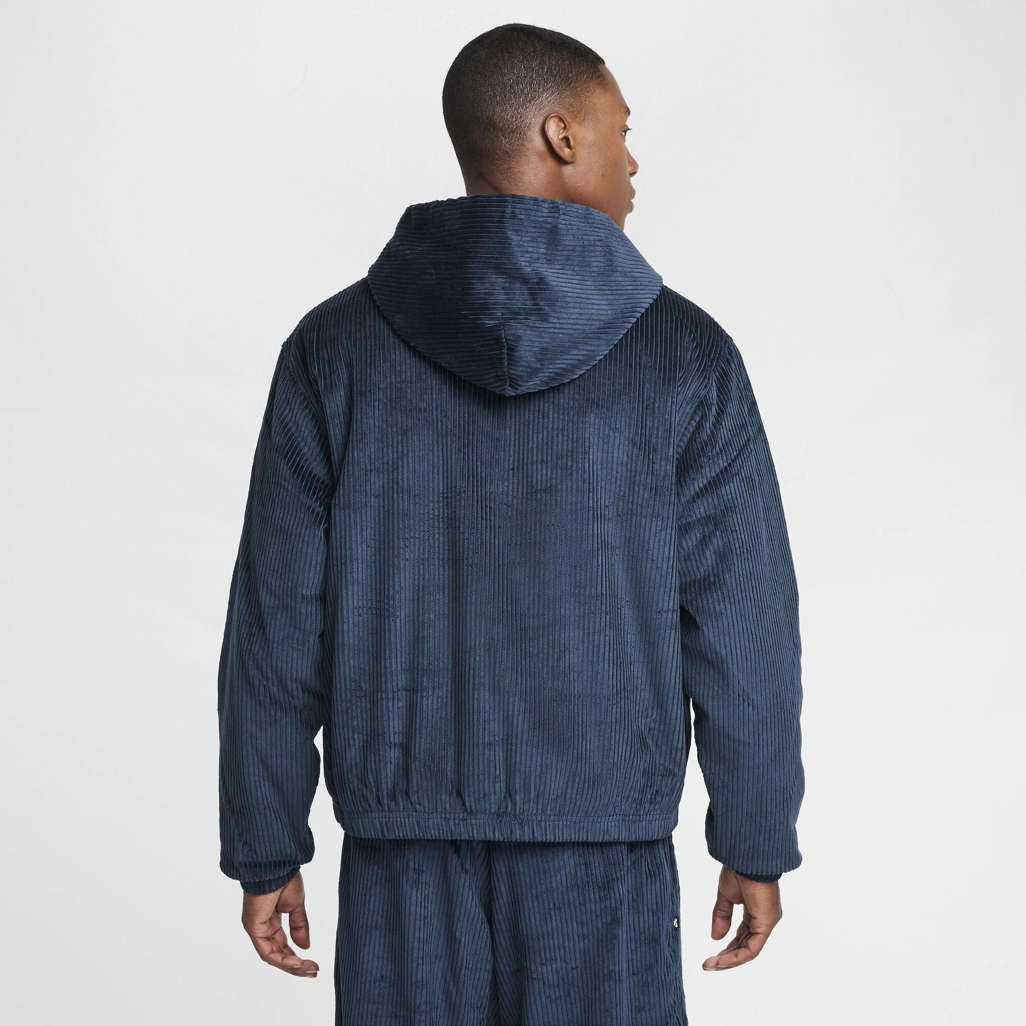 Nike Nike SB Full-Zip Hooded Corduroy Skate Jacket Size US L / EU 52-54 / 3 - 4 Thumbnail