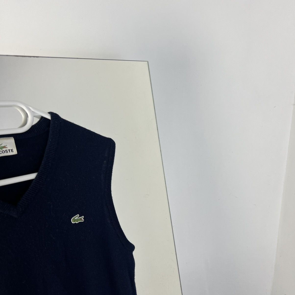 Lacoste Vintage Y2K Lacoste Mini Logo Wool Old Money Vest Size US S / EU 44-46 / 1 - 2 Thumbnail