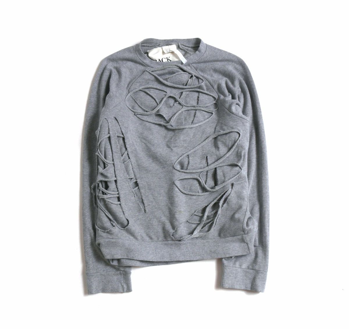 Japanese Brand Avant Garde Back Distressed Sweater Size M / US 6-8 / IT 42-44 - 1 Thumbnail