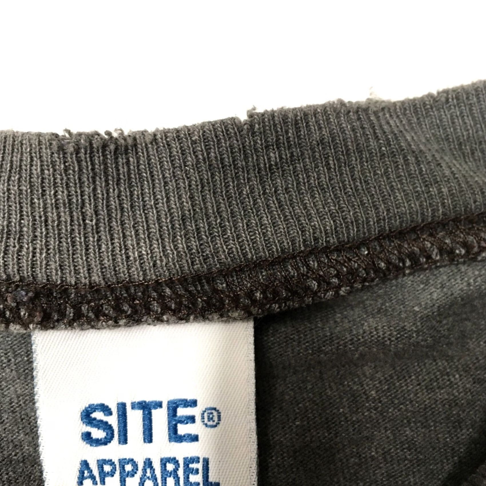Thrasher VINTAGE site apparel Distressed Charcoal Shirt XL pocket Grunge Punk Size US XL / EU 56 / 4 - 2 Thumbnail