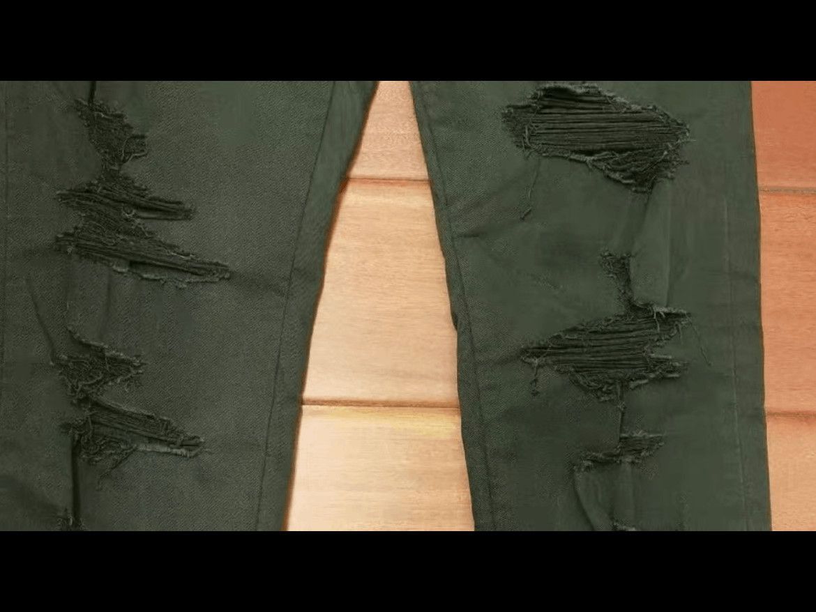 Undercover Sz 2 Undercover 15AW NO Border Distressed Pants-2508 Size US 30 / EU 46 - 5 Thumbnail
