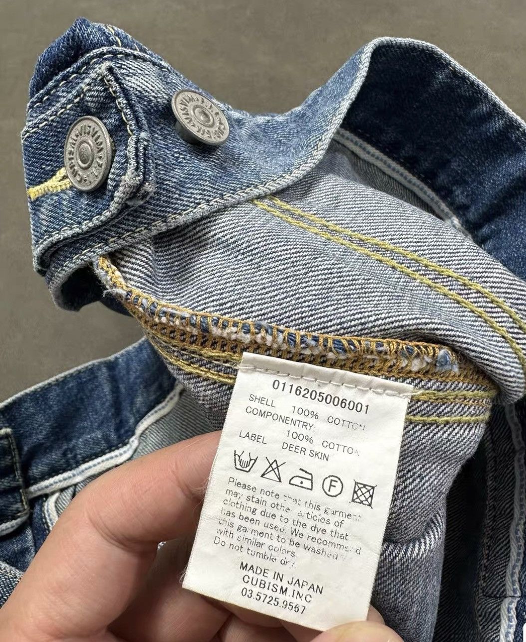 Visvim VISVIM SS 101 JKT DMGD Washed Denim Jacket J16 Size US S / EU 44-46 / 1 - 7 Thumbnail