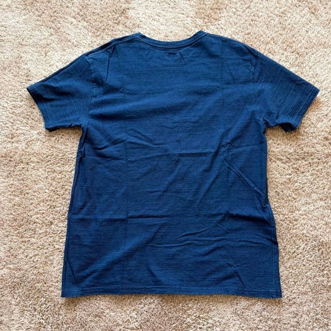 Kapital KAPITAL Smile Mt. Fuji Printed T-Shirt Indigo Short Sleeve Men’s XL Crew Neck Cotton Size US XL / EU 56 / 4 - 2 Thumbnail