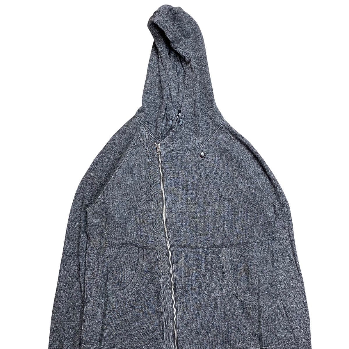 CABANE de ZUCCa Cabane de Zucca Asymmetric Zipper Zip Hoodie Size US M / EU 48-50 / 2 - 5 Thumbnail