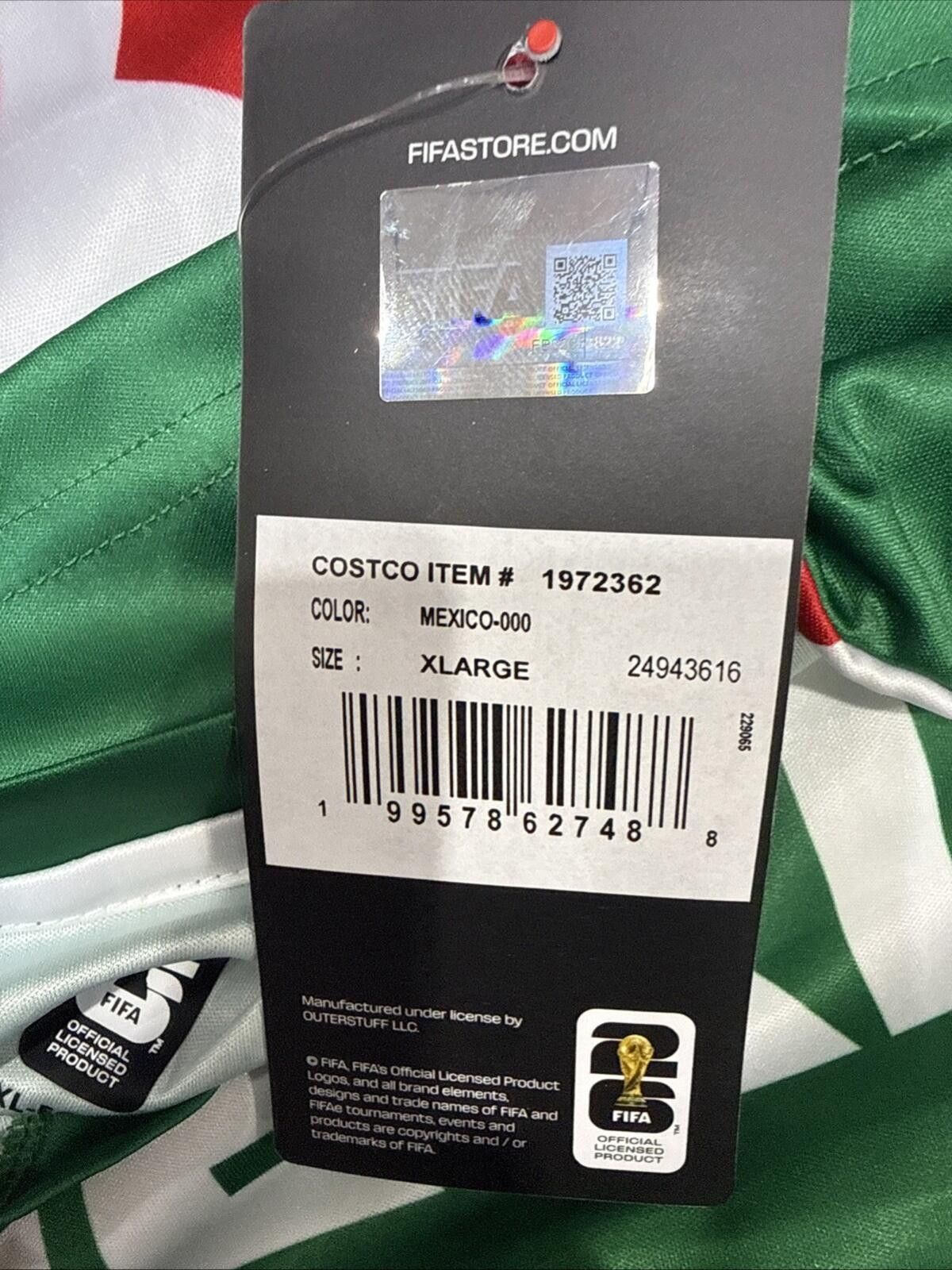 Other FIFA Mexico World Cup 2026 V Neck Jersey Tee Men’s Size XL Size ONE SIZE - 3 Thumbnail