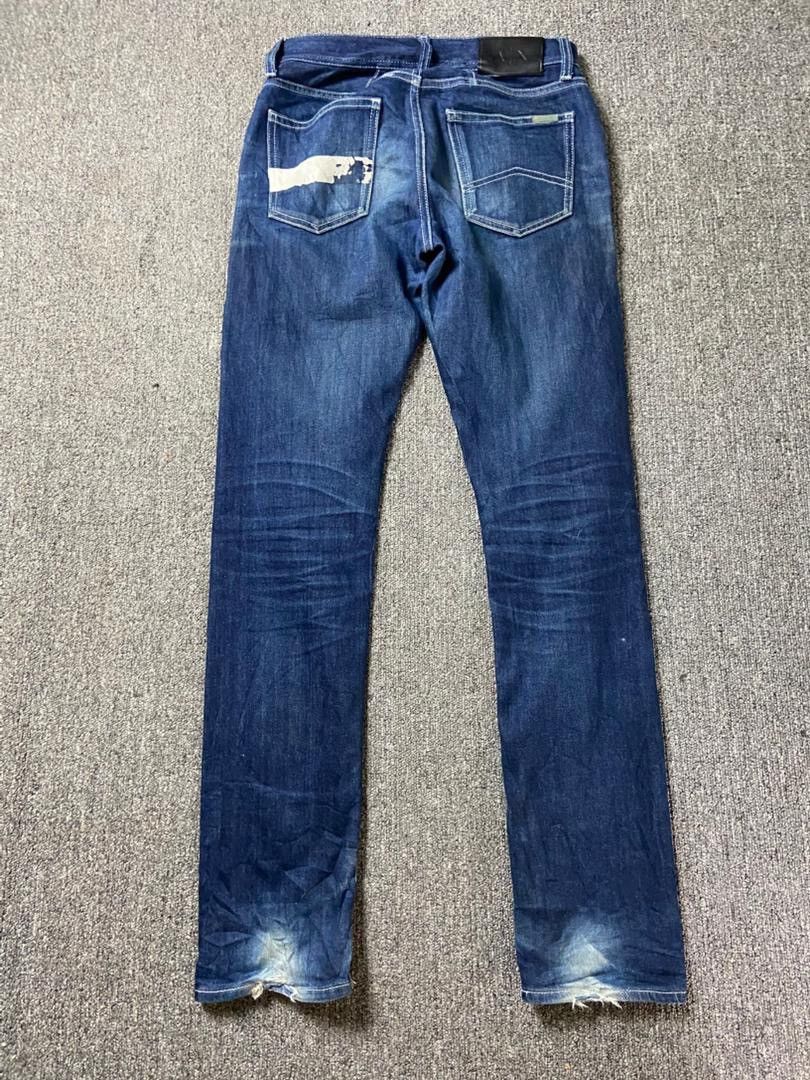 Armani Exchange Armani Exchange Slim Fit Coupe Ajustee Jeans (197) Size US 27 - 3 Thumbnail