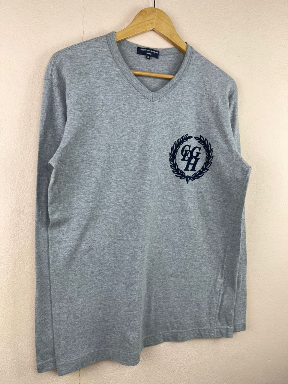 Comme des Garcons Homme × Designer × Japanese Brand AD2008 Comme Des Garcons Homme Long Sleeve Tee Size US M / EU 48-50 / 2 - 3 Thumbnail