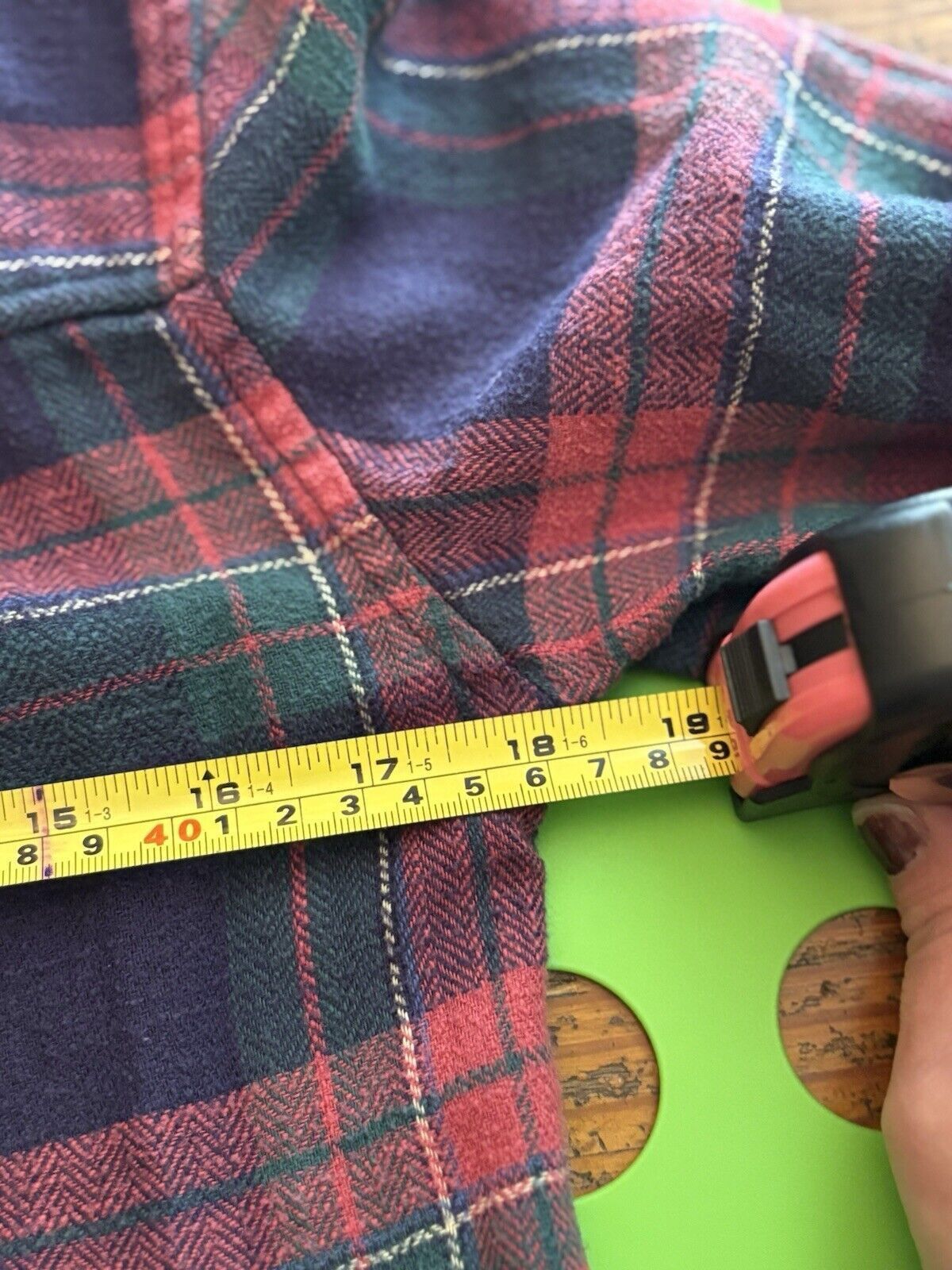 American Eagle Outfitters American Eagle Aah Mazingly Soft Womens Small Plaid Size S / US 4 / IT 40 - 5 Thumbnail