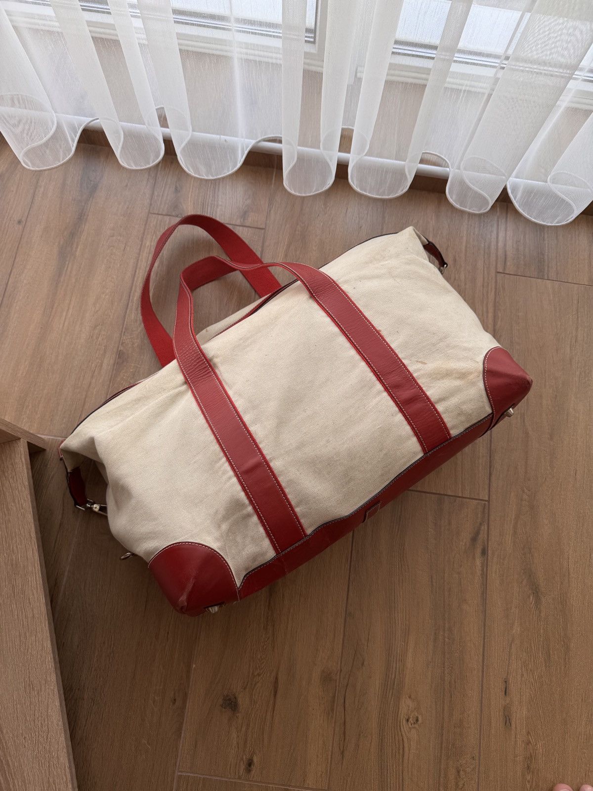 Other Vintage Ferrari Formula 1 Club Canvas & Leather Travel Bag Size ONE SIZE - 10 Thumbnail