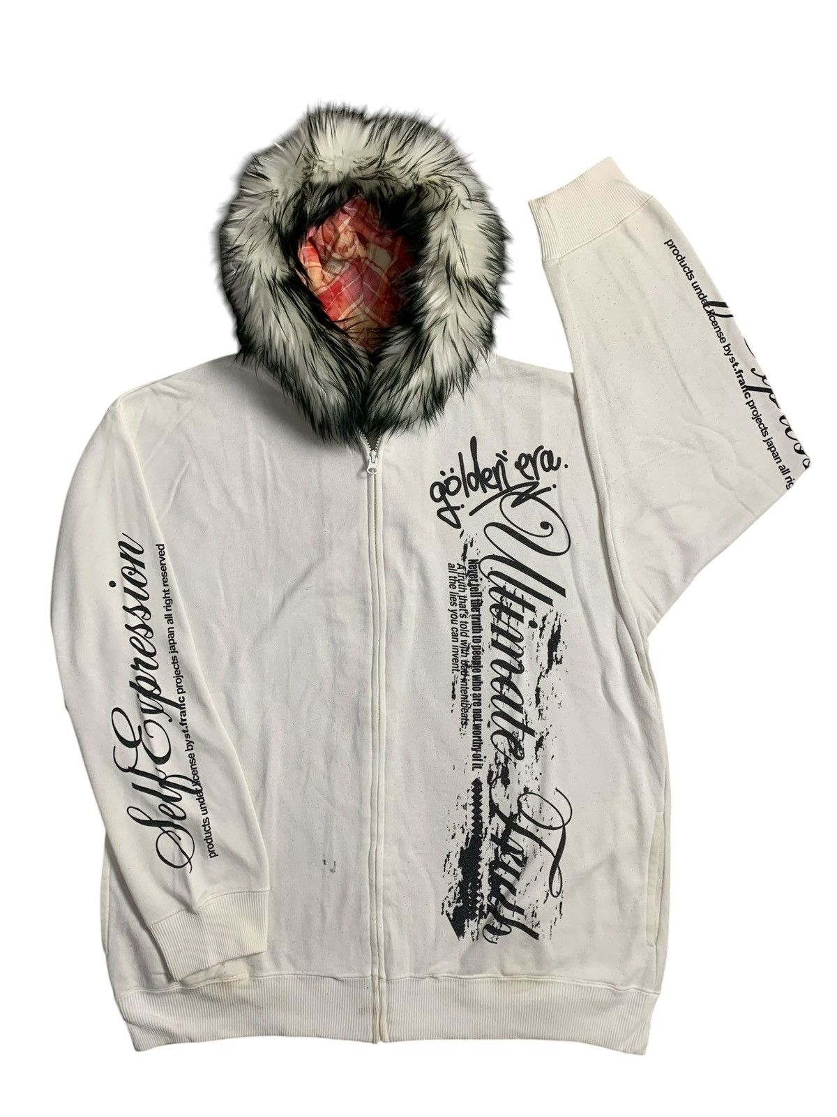 Beauty Beast ST FRANC FUR ZIP HOODIE POEM IFSIXWASNINE LGB JAPAN STYLE Size US XXL / EU 58 / 5 - 1 Thumbnail