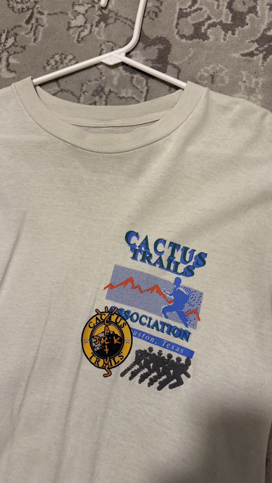 Travis Scott Cactus Trails Travis Scott Tee Size M Cream Size US M / EU 48-50 / 2 - 2 Thumbnail