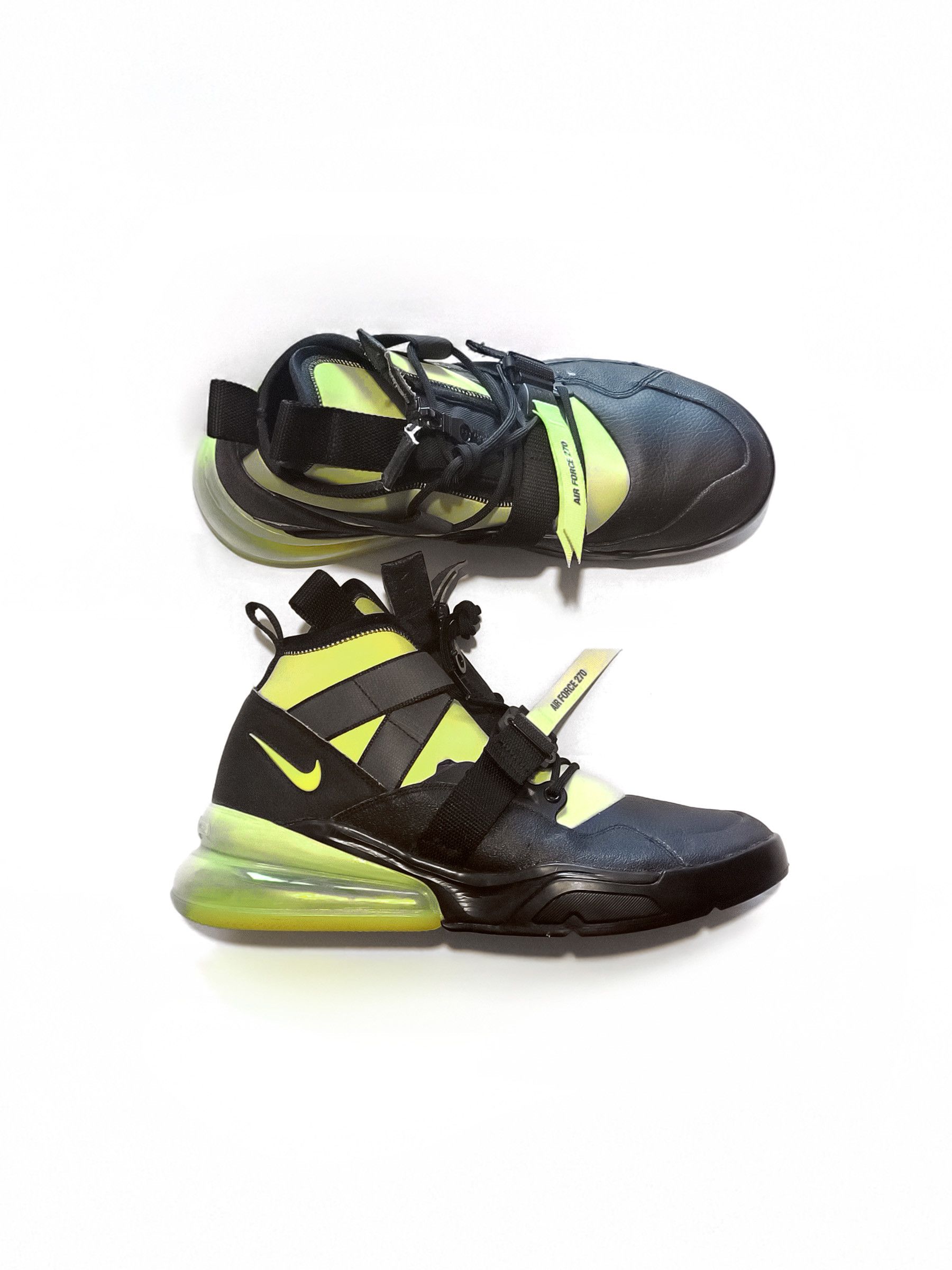 Nike Nike Air Force 270 Utility 'Volt' (2018) Size US 10.5 / EU 43-44 - 1 Thumbnail