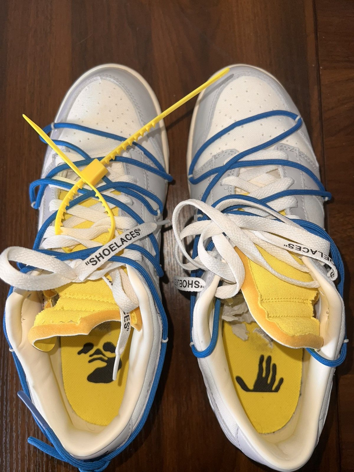 Nike × Off-White Nike Dunk Low / Off white Lot #10 Size US 10.5 / EU 43-44 - 14 Thumbnail