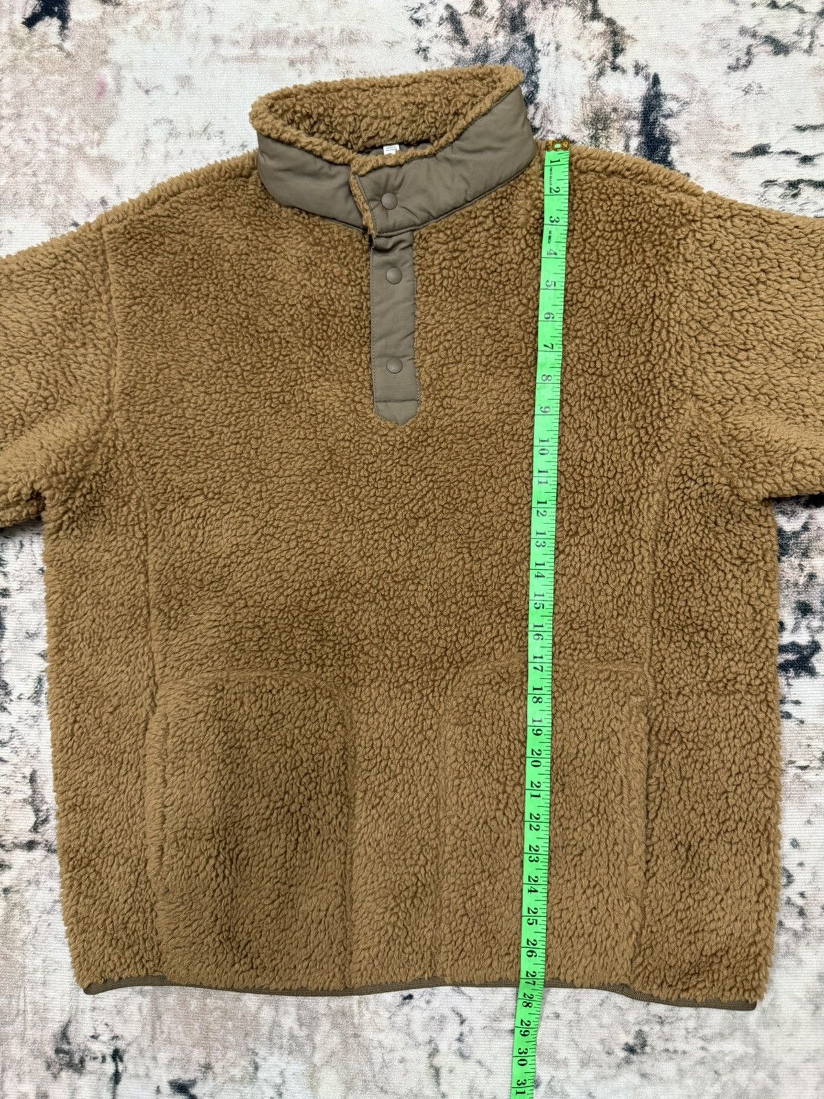 White Mountaineering White Mountaineering Uniqlo Sherpa Fleece Sweatshirt Size US L / EU 52-54 / 3 - 12 Thumbnail