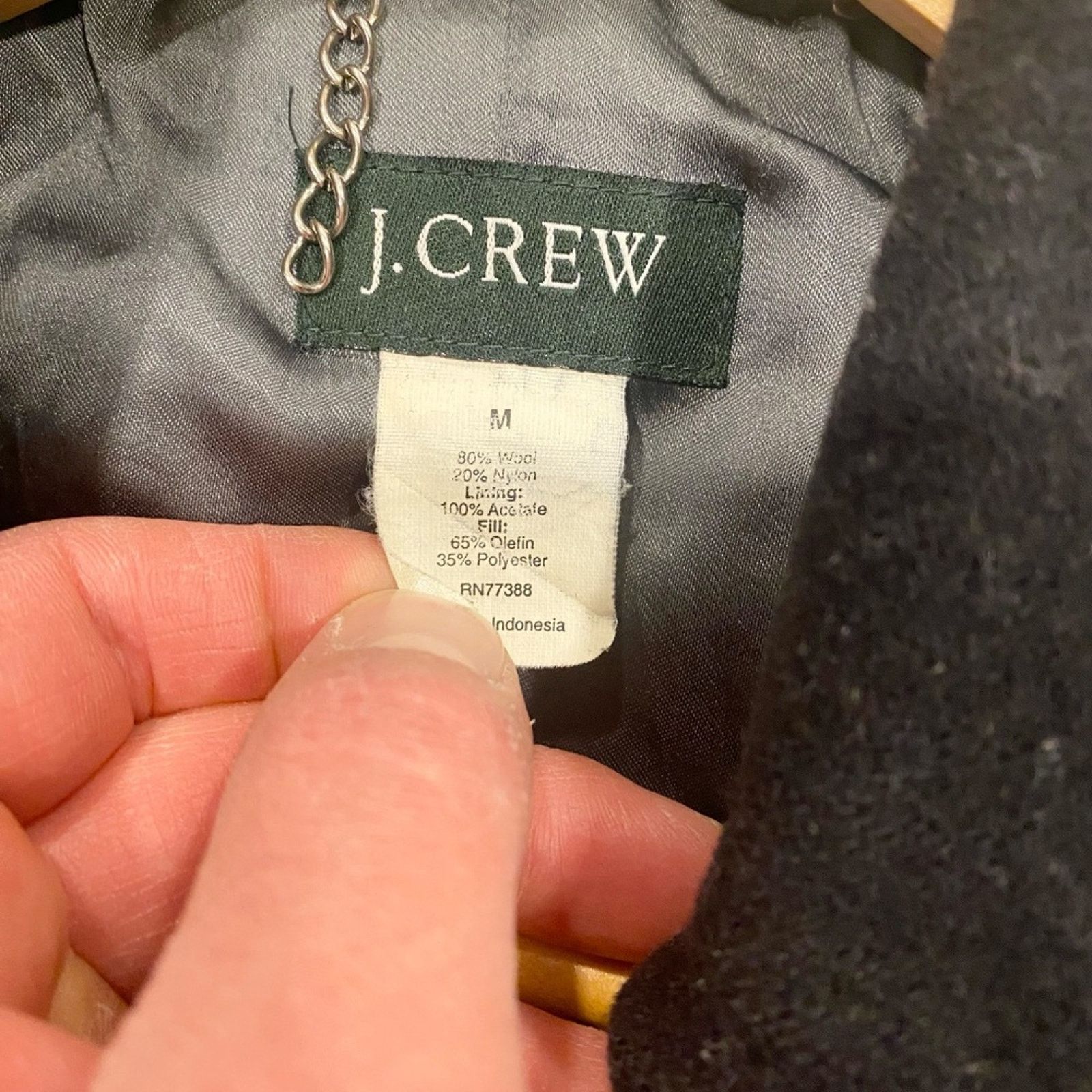 J.Crew J Crew Women's Double Breasted Wool Pea Coat - Medium Size M / US 6-8 / IT 42-44 - 6 Thumbnail