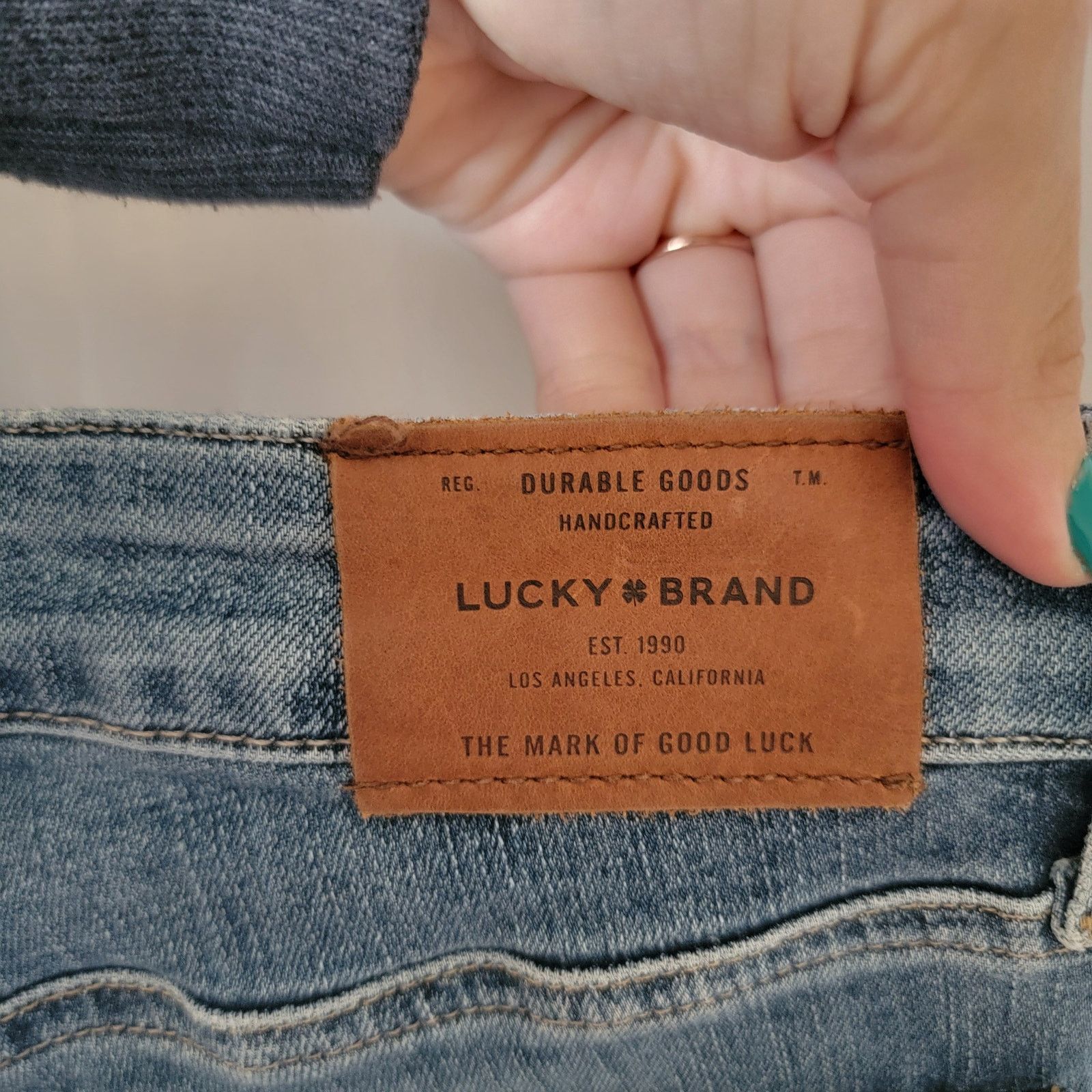 Lucky Brand Lucky Brand Low Rise Skinny Jeans Size 4 Size 27" / US 4 / IT 40 - 7 Thumbnail