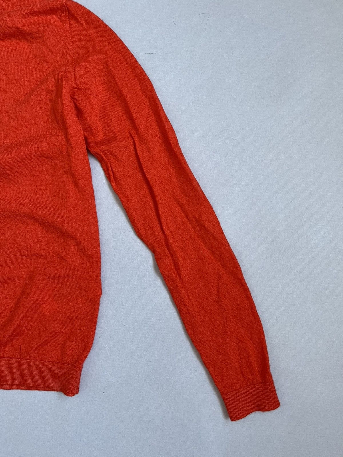 Ralph Lauren Purple Label Ralph Lauren Purple Label Women Orange Cashmere Knit Sweater Size S / US 4 / IT 40 - 8 Thumbnail