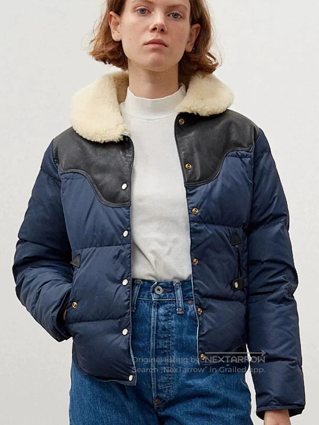 Nigel Cabourn Classic Women's Down Jacket by Nigel Cabourn. Size M / US 6-8 / IT 42-44 - 8 Thumbnail