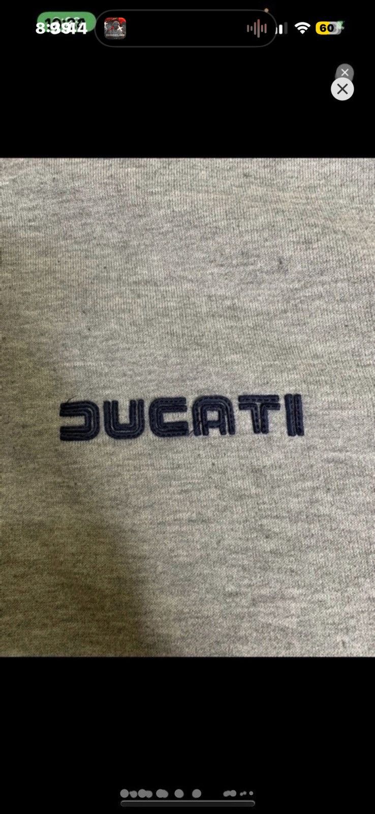 Ducati ***FINAL DROP***RARE DUCATI ITALY 1/4 ZIP SWEATER M Size US M / EU 48-50 / 2 - 6 Thumbnail